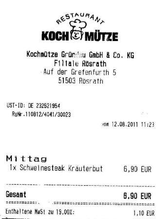 melkt Hffner Kochmtze Restaurant